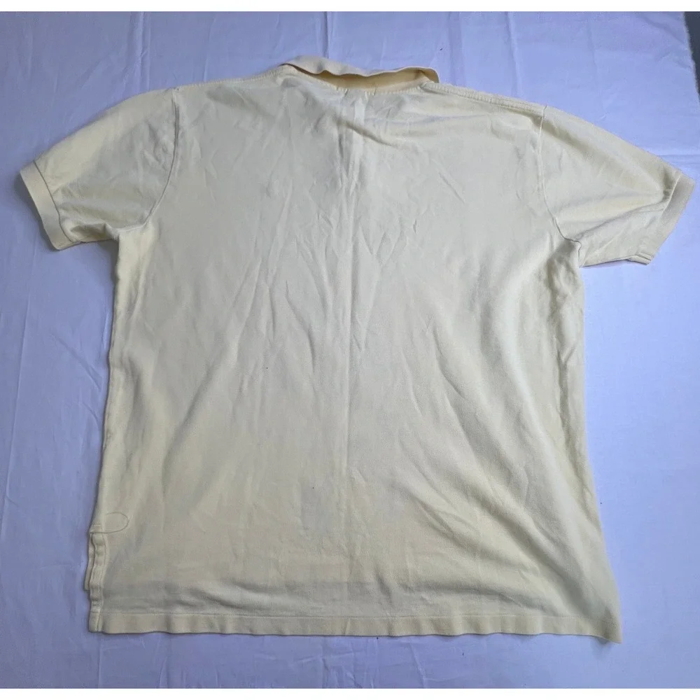 Polo‎ Ralph Lauren Men's XL Yellow Polo Shirt Classic Fit Pony Logo Cotton